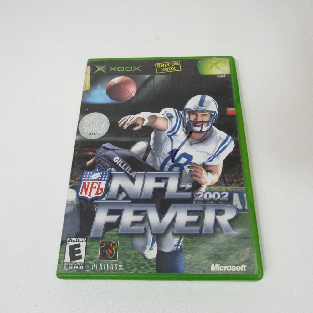 NFL Fever 2002 (Microsoft Xbox, 2001)‎